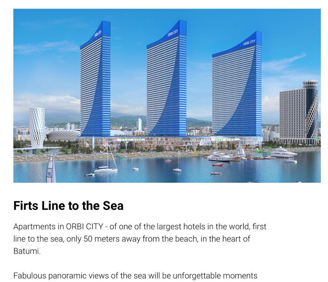 باتومي Smart Aparthotel Orbi City المظهر الخارجي الصورة